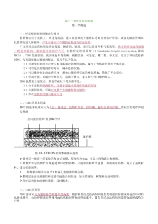 经皮给药制剂