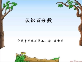 6.认识百分比