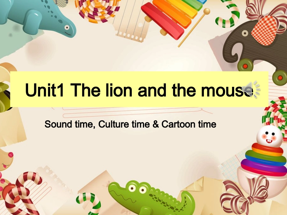 Soundtime-Culturetime&Cartoontime-(5)_第1页