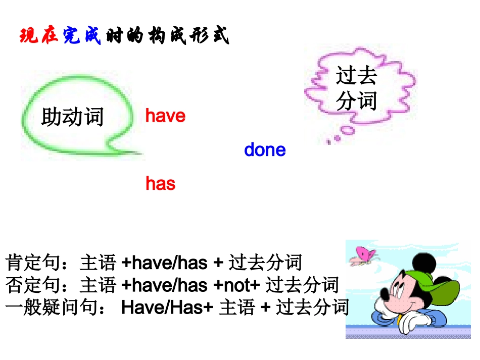 初中英语现在完成时解析_第3页