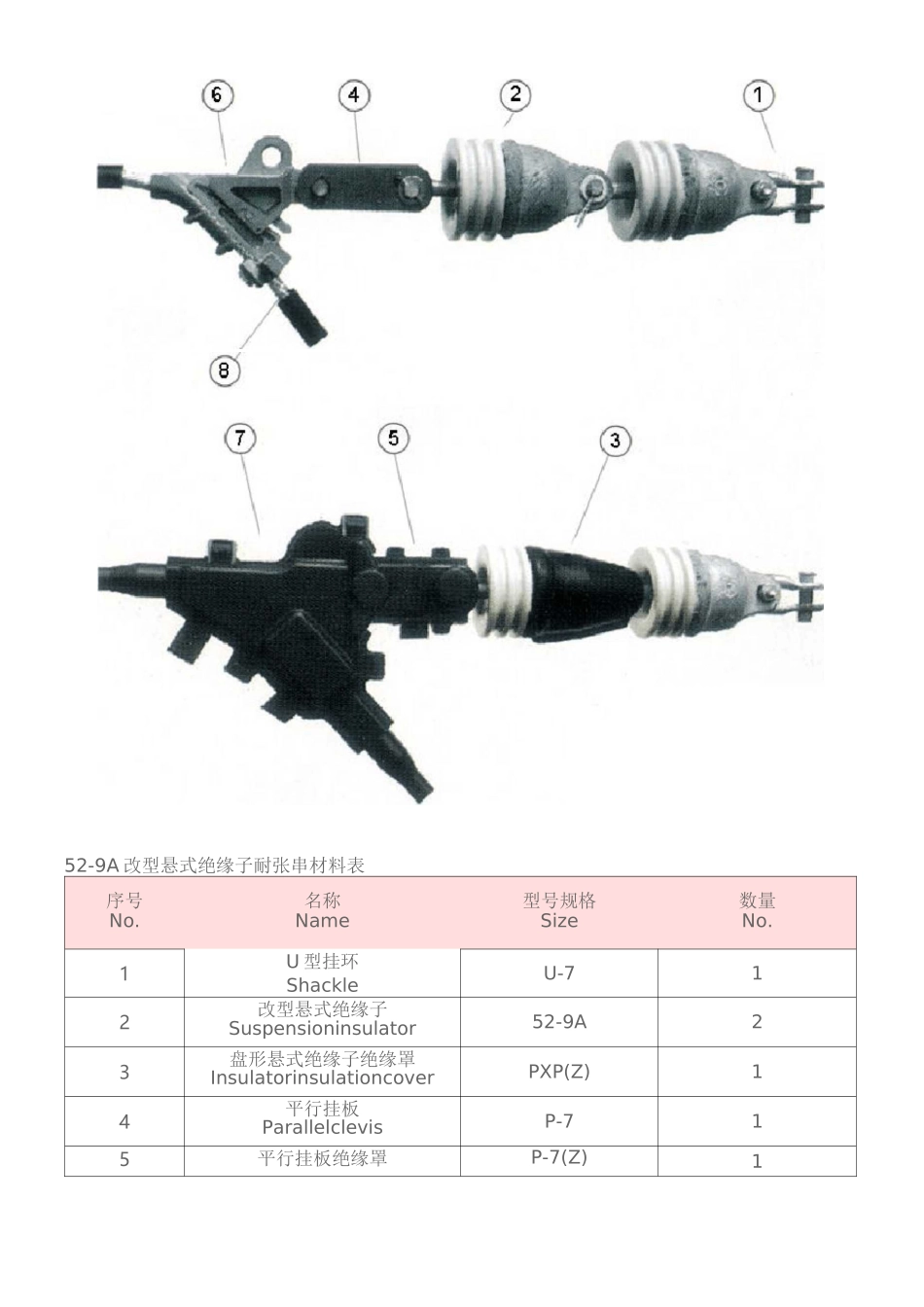 10kV架空绝缘线路耐张串装置图资料_第3页