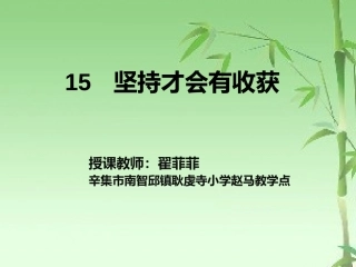 15-坚持才会有收获-(10)
