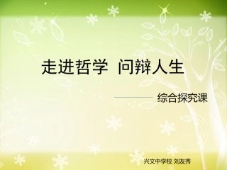 综合探究-走进哲学-问辩人生-(2)