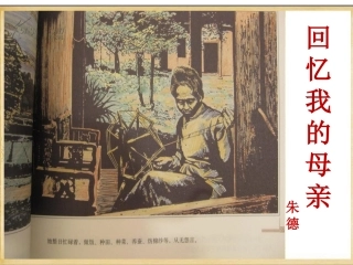 6回忆我的母亲-(3)
