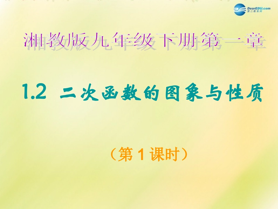 1.1二次函数-(2)_第1页