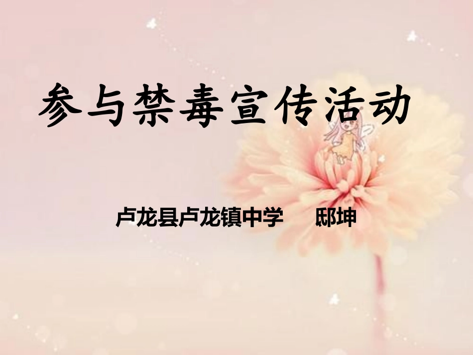 5.参与禁毒宣传活动_第1页