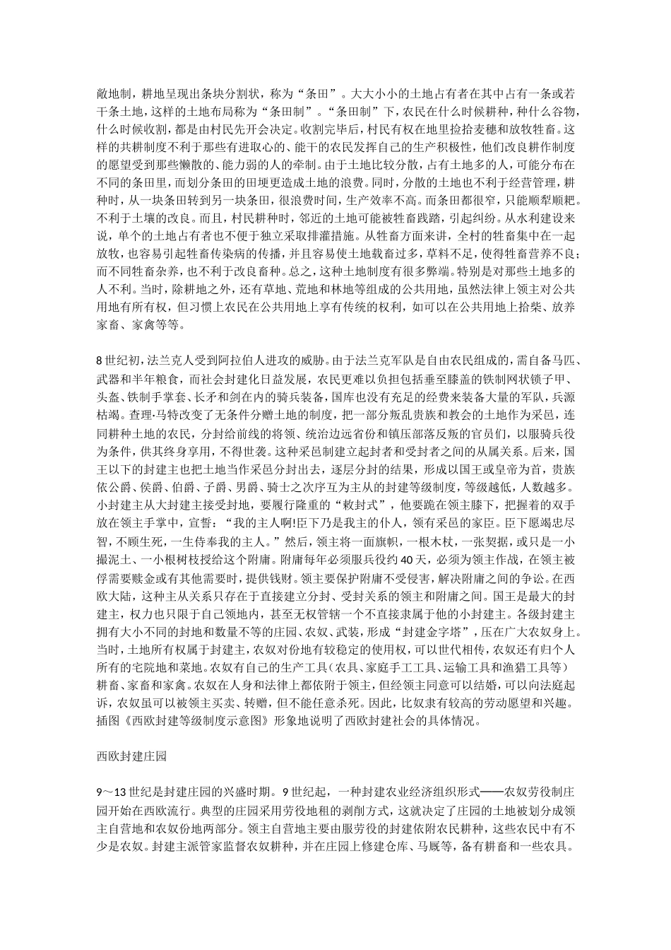 探究活动课-“黑暗”的西欧中世纪——历史素材阅读与研讨-(2)_第3页