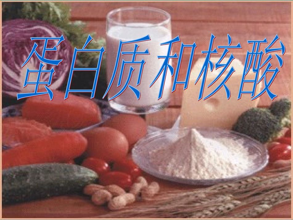 第二单元氨基酸蛋白质核酸-(4)_第1页