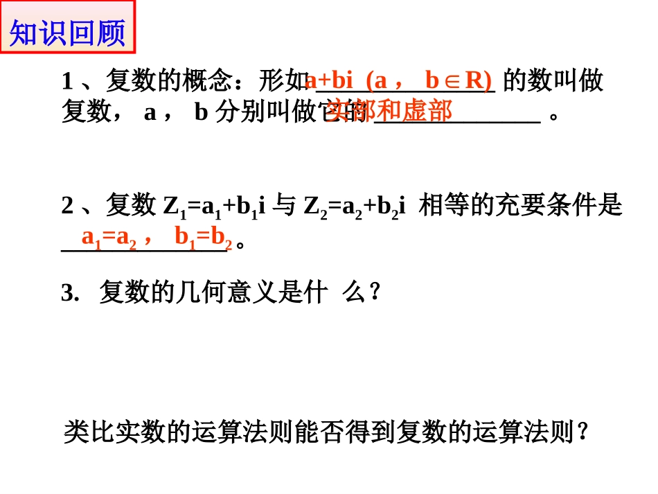 3.2.1复数代数形式的加减运算及其几何意义-(2)_第2页