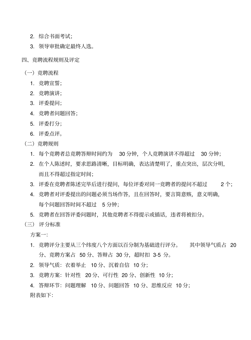 XXXX公司岗位竞聘工作流程_第2页