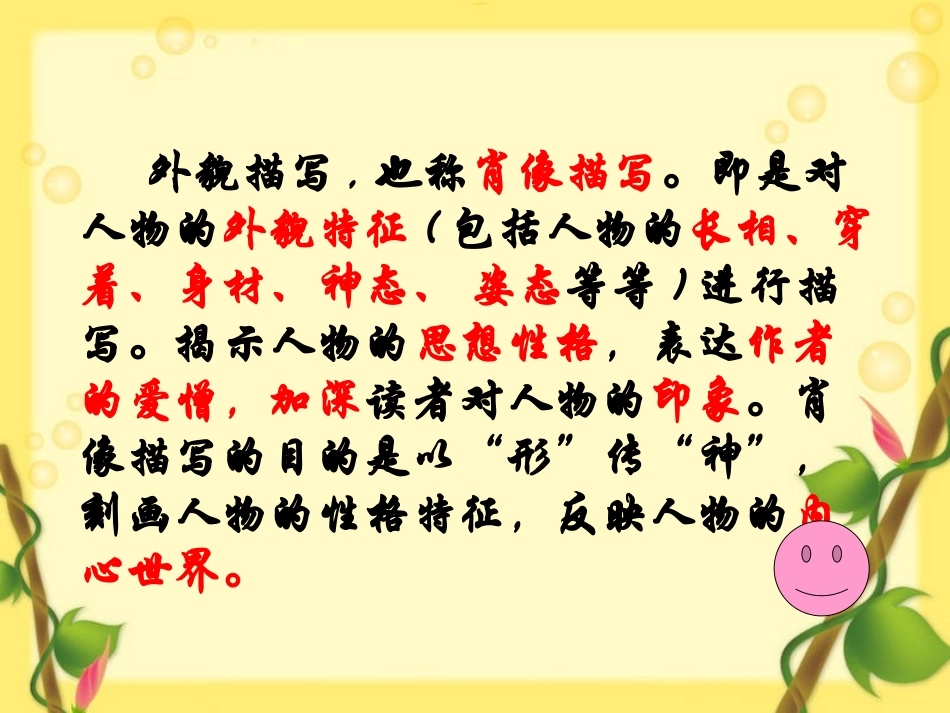 人物描写写作指导(公开课课件)_第3页