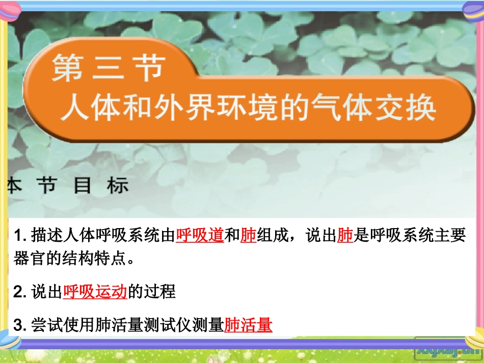 第三节人体和外界环境的气体交换-(2)_第2页