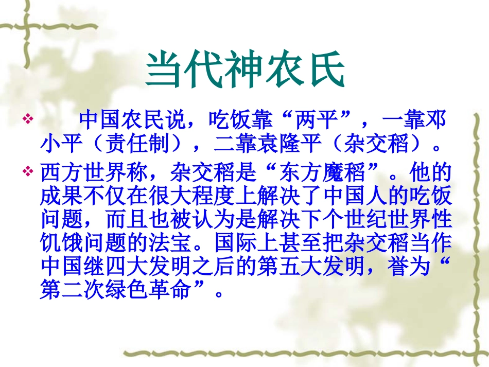 11.杂交水稻之父——袁隆平_第2页