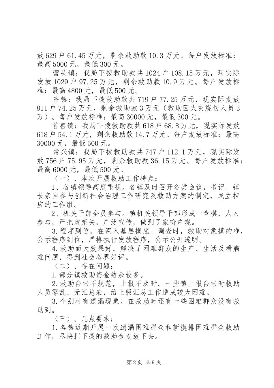 城乡低保会议讲话发言_第2页