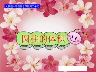 圆柱的体积-(8)