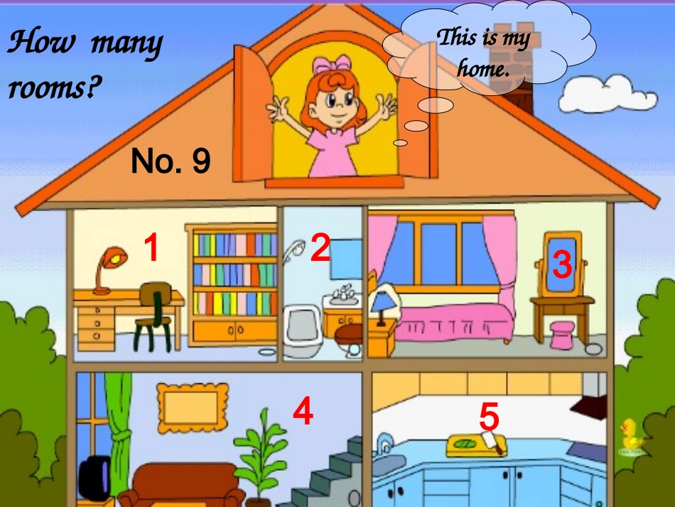 新版湘少版四年级上册Unit-10-Welcome-to-our-home_第2页