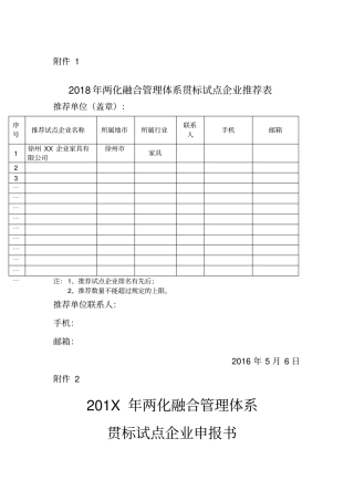 xxx企业两化融合2018