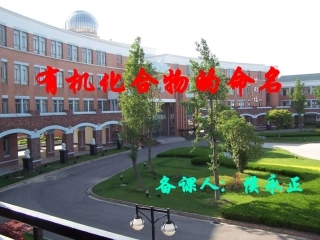 第二单元有机化合物的分类和命名