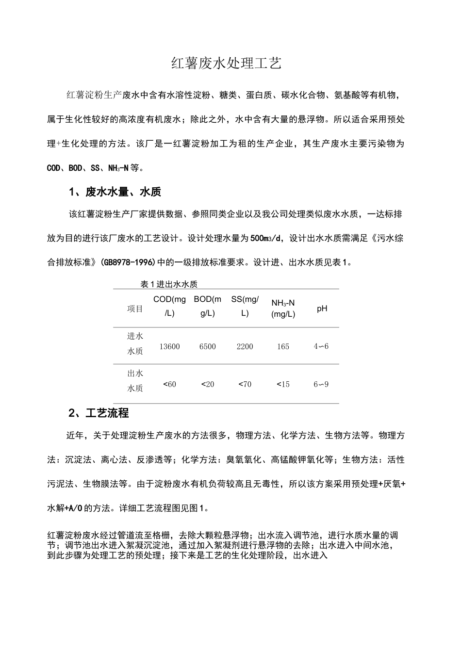 红薯淀粉废水处理方案_第2页