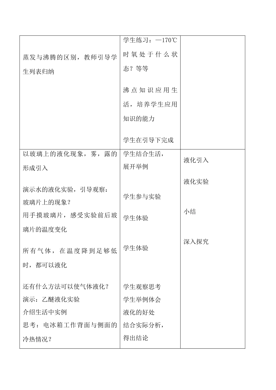 九年级物理鲁科版上册 汽化和液化 第2课时_第3页