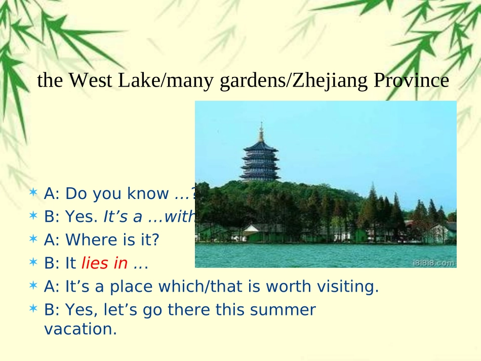 Topic1.Chinaisagreatcountrythathasabout5000yearsofhistor_第2页