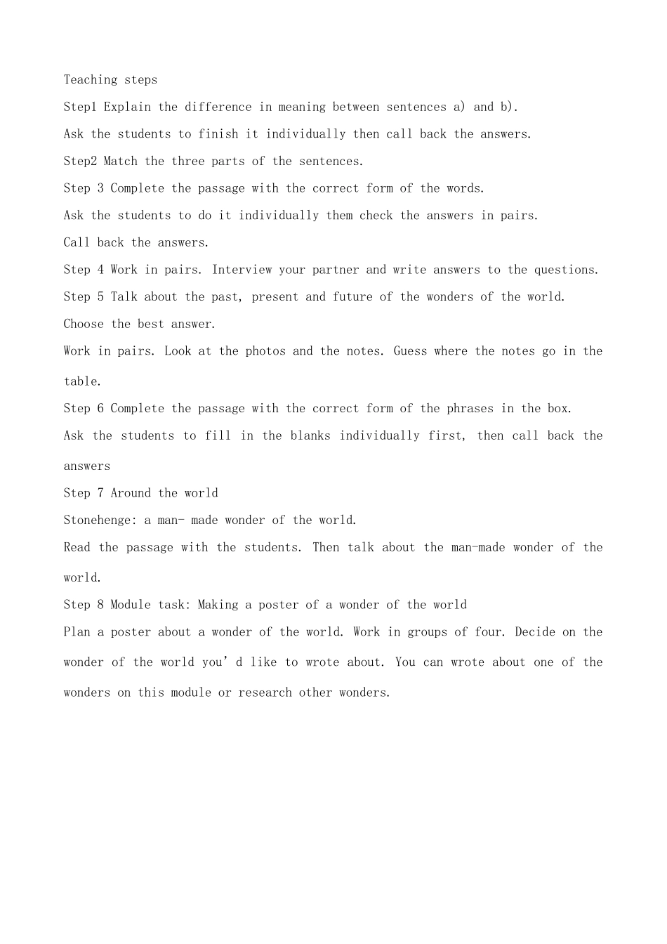 外研版英语九年级上册 Module2 Great books_第3页