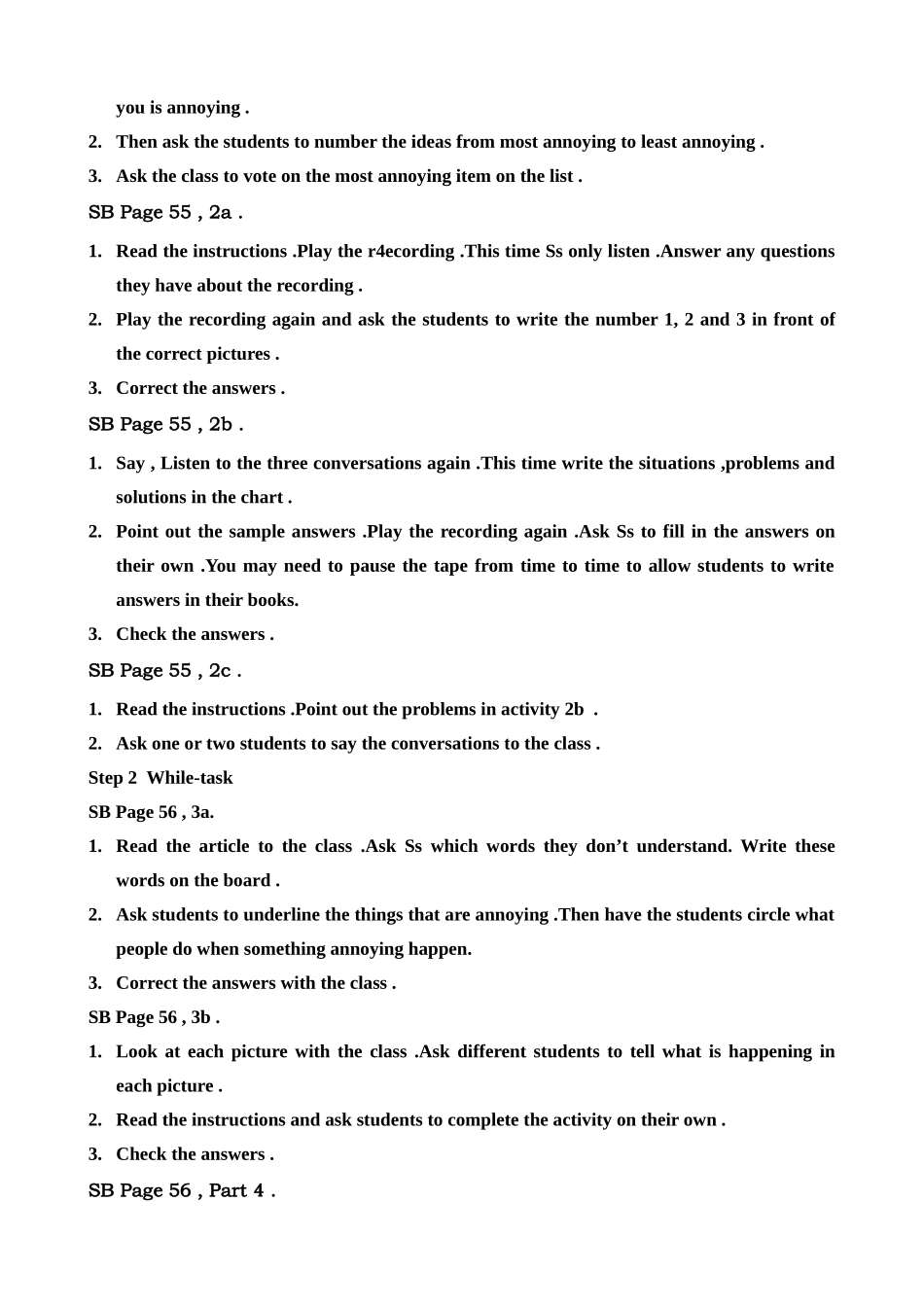 八年级英语 Unit7 Would you mind turning down the music教案3_第2页