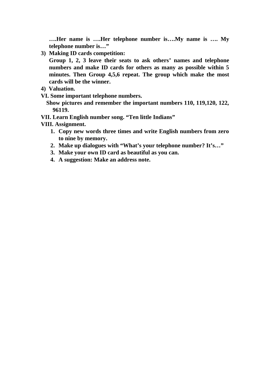 人教新目标英语七年级上Unit 1 My name is Gina教学设计6_第3页