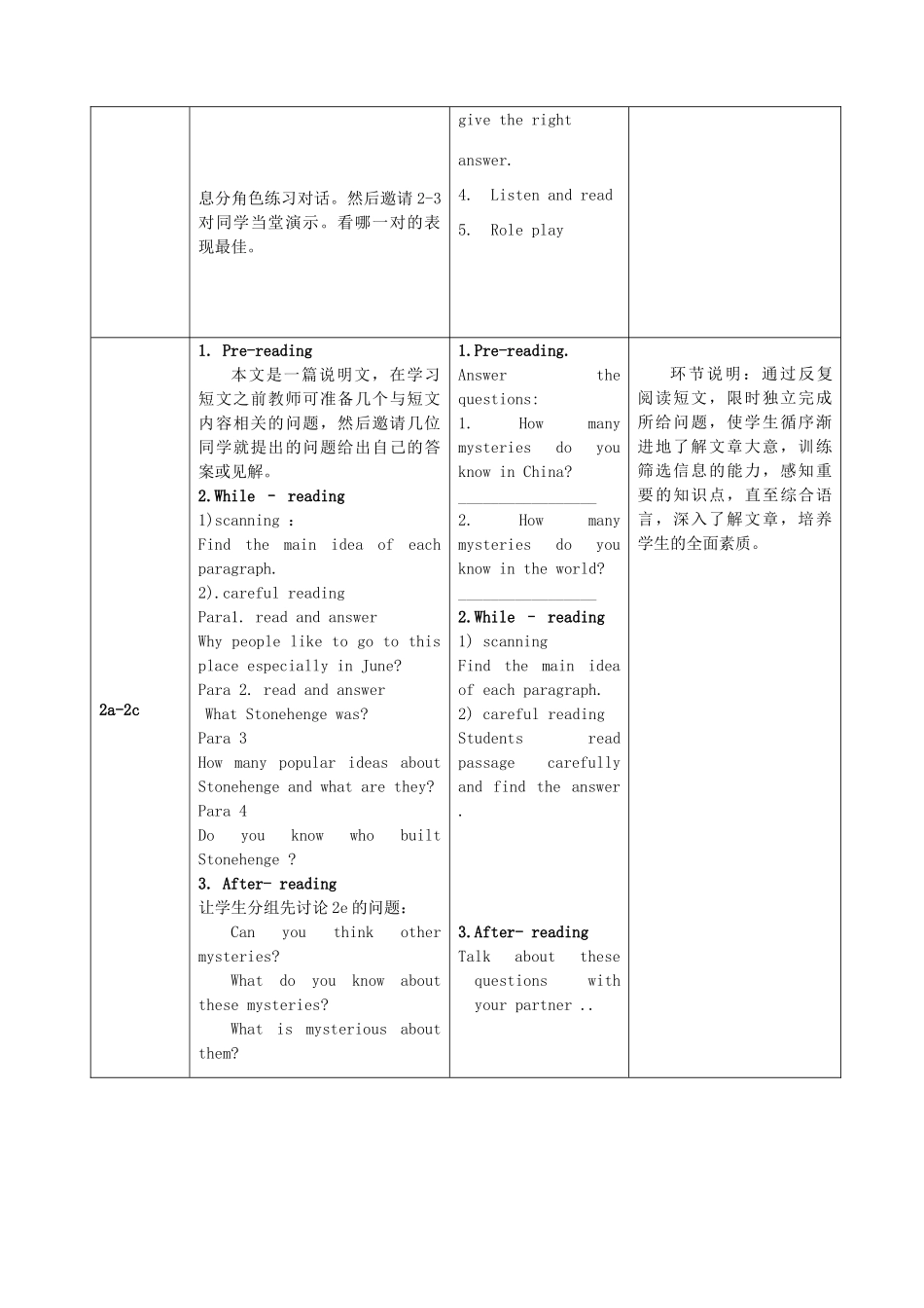 九年级英语全册 Unit 8 It must belong to Carla Section B教学设计 （新版）人教新目标版-（新版）人教新目标版初中九年级全册英语教案_第3页