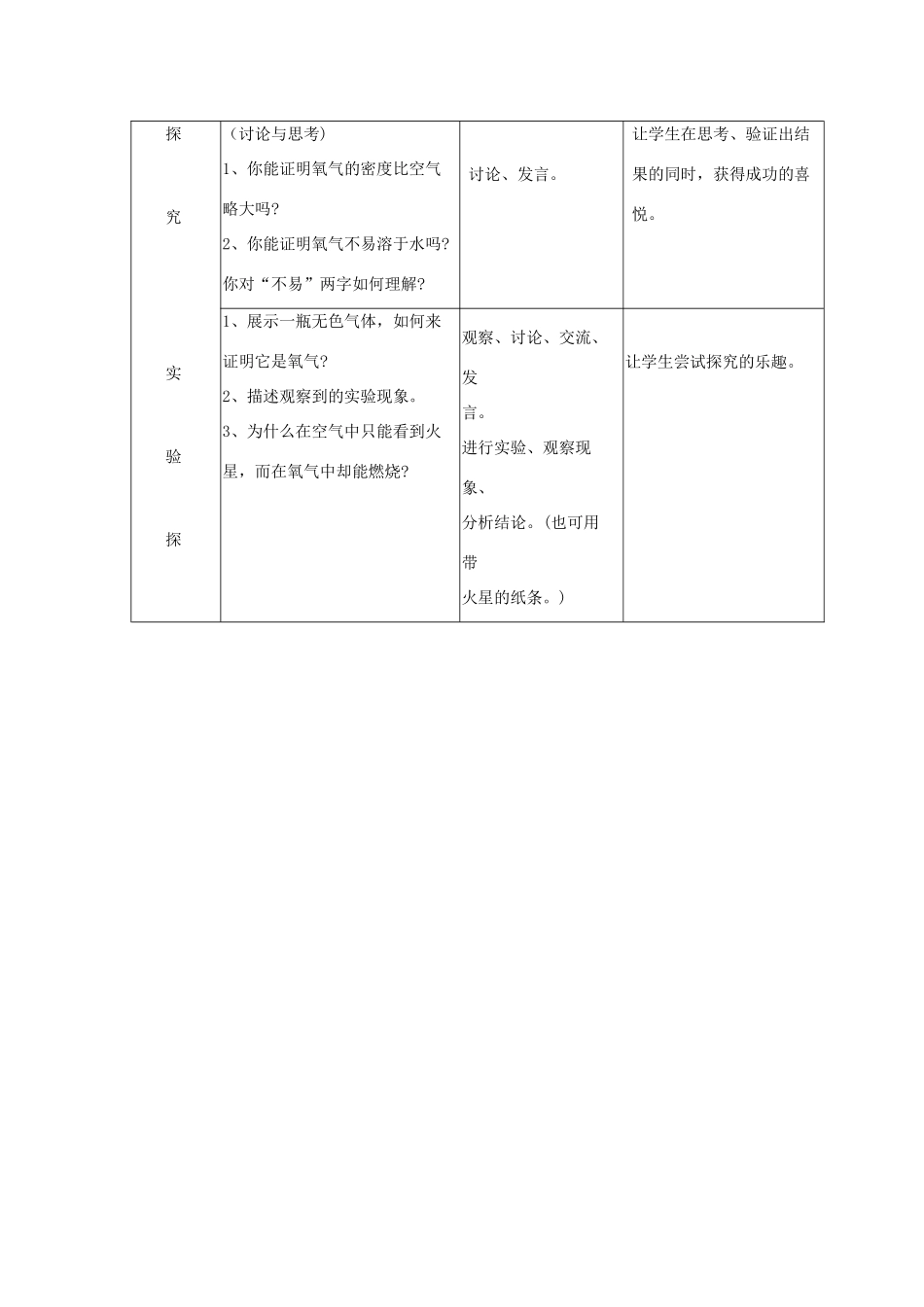 九年级化学上册 2.2氧气教案2._第3页