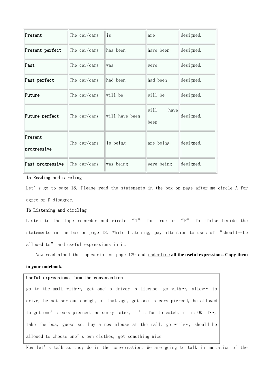 九年级英语全册 Unit 3 Teenagers should be allowed to choose their教案 人教新目标版_第2页