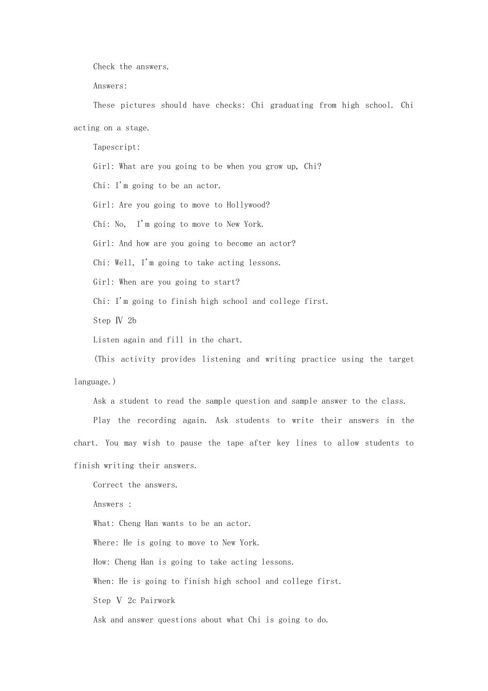 八年级英语上册 The Second Period教案 人教新目标版_第3页