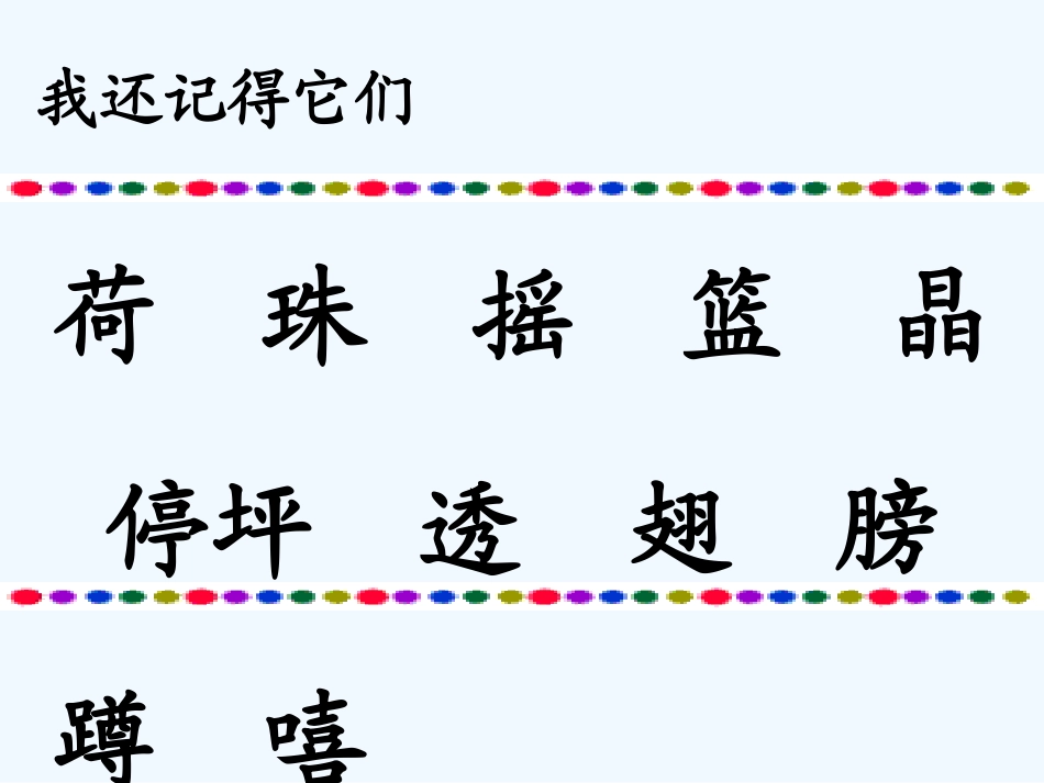 (部编)人教语文2011课标版一年级下册《13-荷叶圆圆》课件_第3页