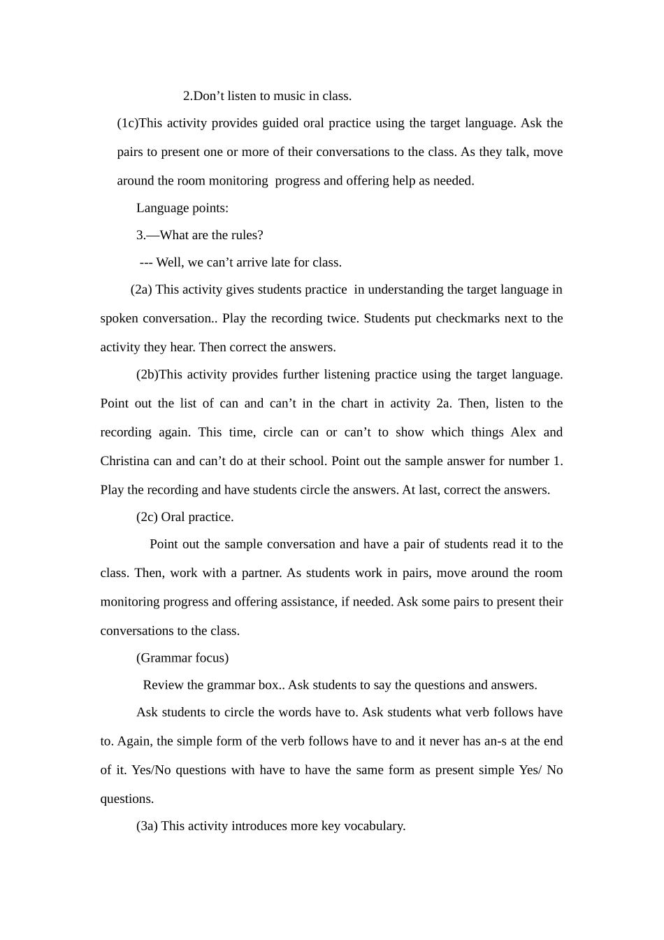 七年级英语下册 第12单元教案 新目标_第2页