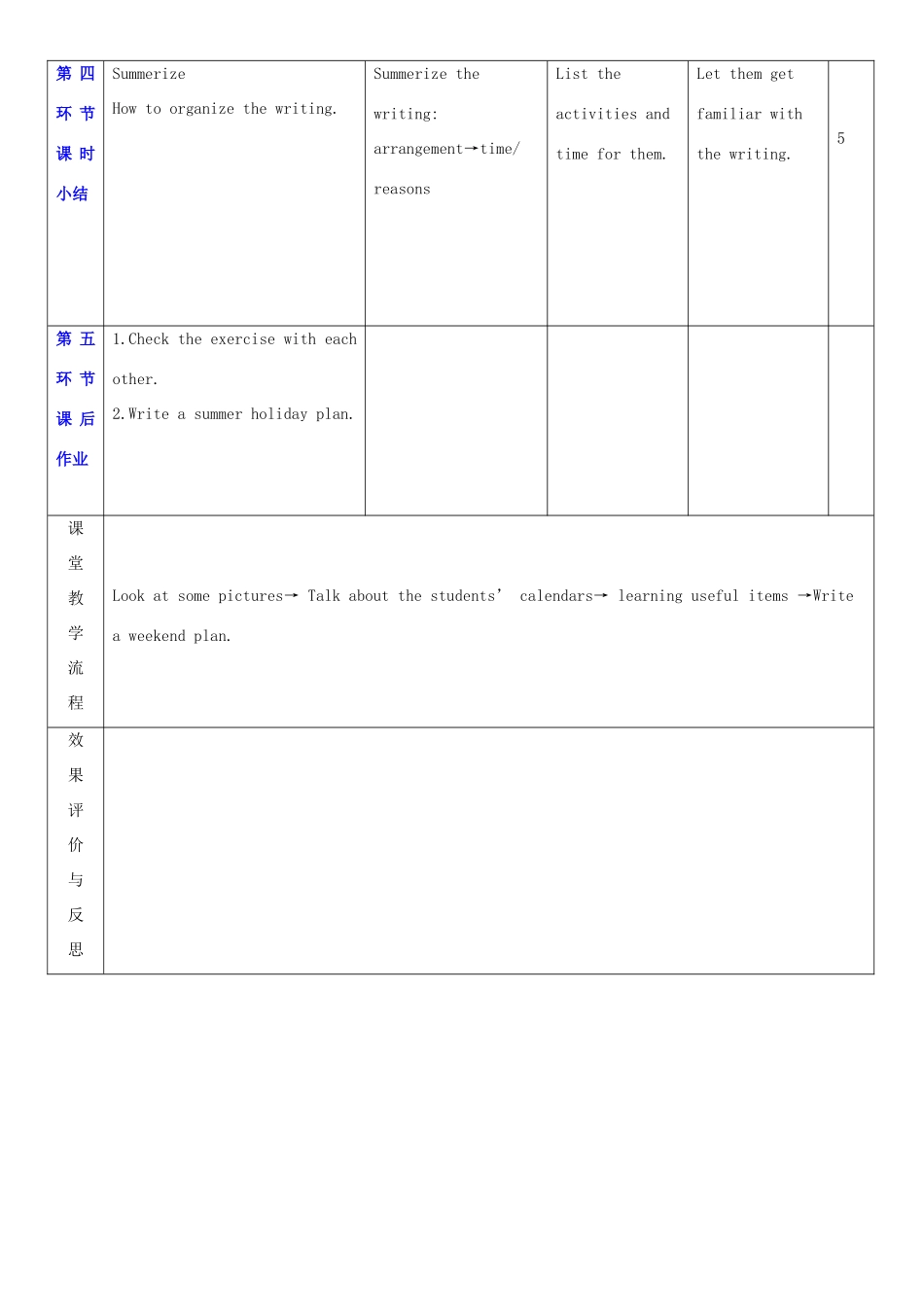 七年级英语上册 Unit 5 Visiting the Moon教案6 （新版）牛津深圳版-牛津深圳版初中七年级上册英语教案_第3页