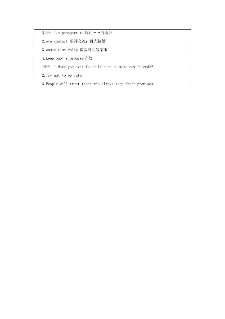 九年级英语下册 Unit 9 Communication Lesson 50 Tips for Good Communication教案 （新版）冀教版-（新版）冀教版初中九年级下册英语教案_第3页