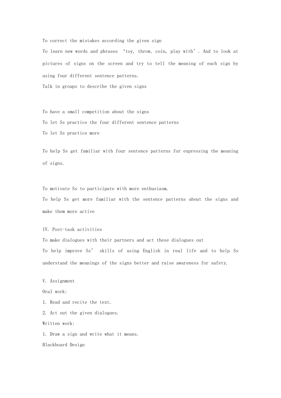 七年级英语下册 Unit 10 Water Festival教案 牛津上海版-牛津上海版初中七年级下册英语教案_第3页