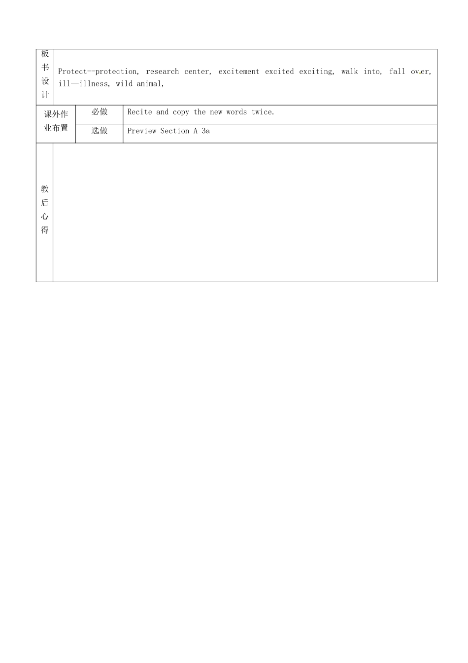 八年级英语上册 Unit 5 What’s the highest mountain in the world教案5 （新版）鲁教版-（新版）鲁教版初中八年级上册英语教案_第3页