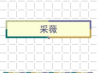 《采薇》课件1