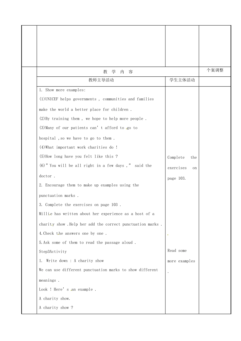 八年级英语下册 Unit 7 International Charities Study skills教案 （新版）牛津版-（新版）牛津版初中八年级下册英语教案_第2页