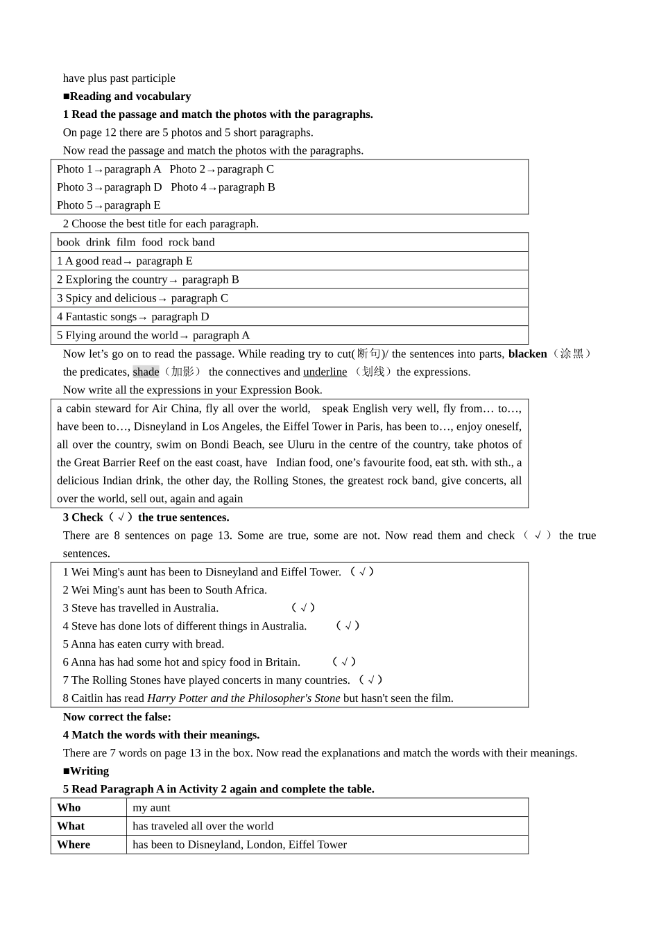 外研社八年级英语Module 2 Unit 2_第2页