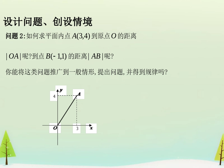 2.1.5平面上两点间的距离_第3页
