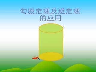 1.3勾股定理的应用