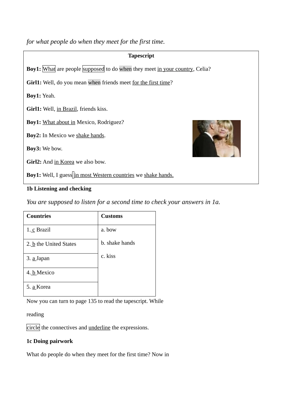 九年级英语 Unit12 You’re supposed to shake hands_第2页