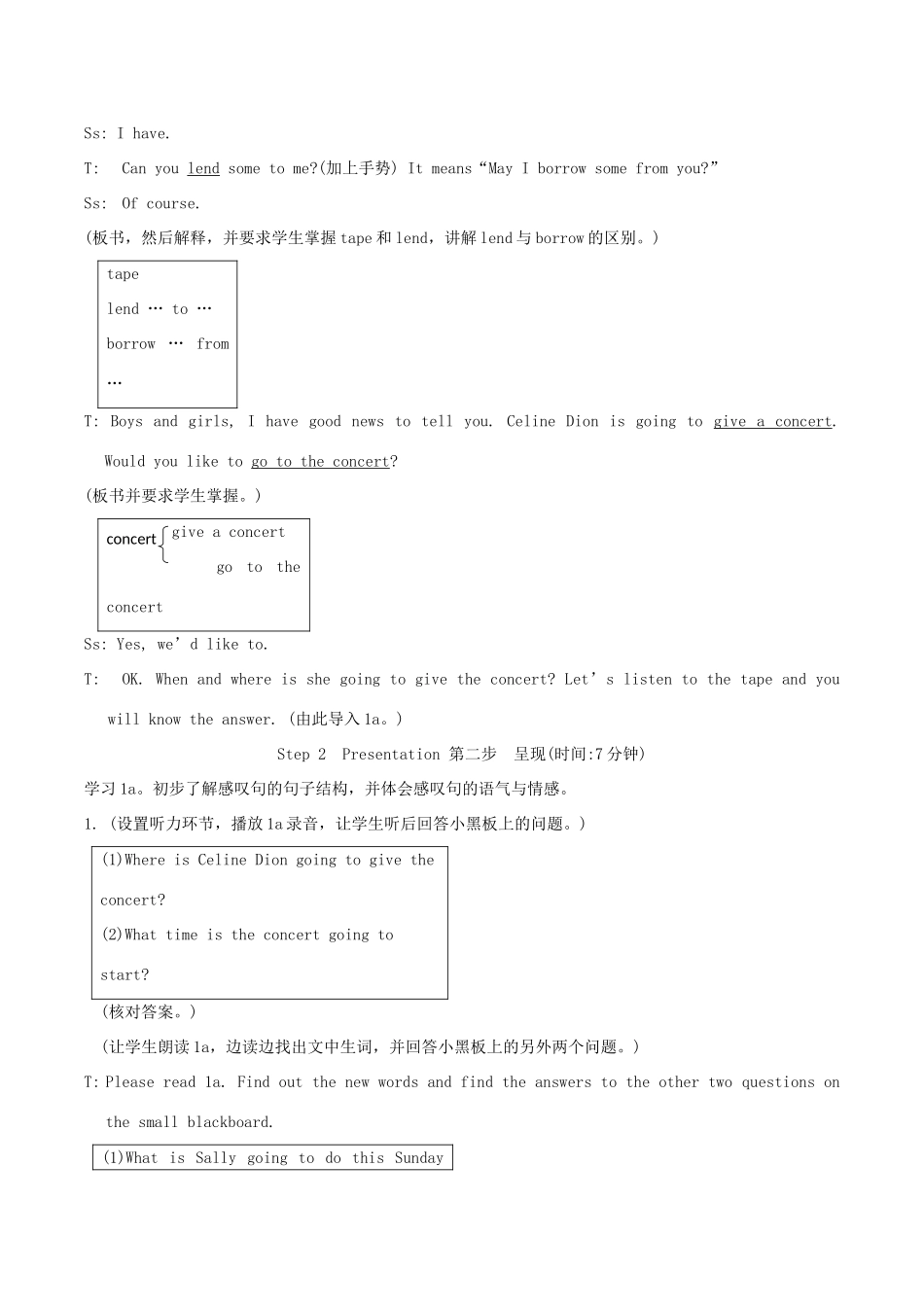 八年级英语上册 Unit 3《Our Hobbies》 Topic 2 Section A 教案 仁爱版_第3页