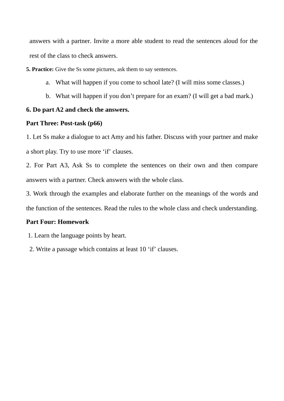 八年级英语 Unit 4 Grammar教学设计_第3页