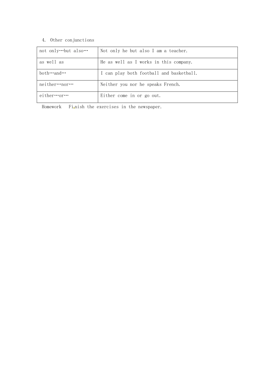 七年级英语上册 Unit 1 Period Six Language II复习教案 （新版）牛津深圳版-牛津深圳版初中七年级上册英语教案_第2页