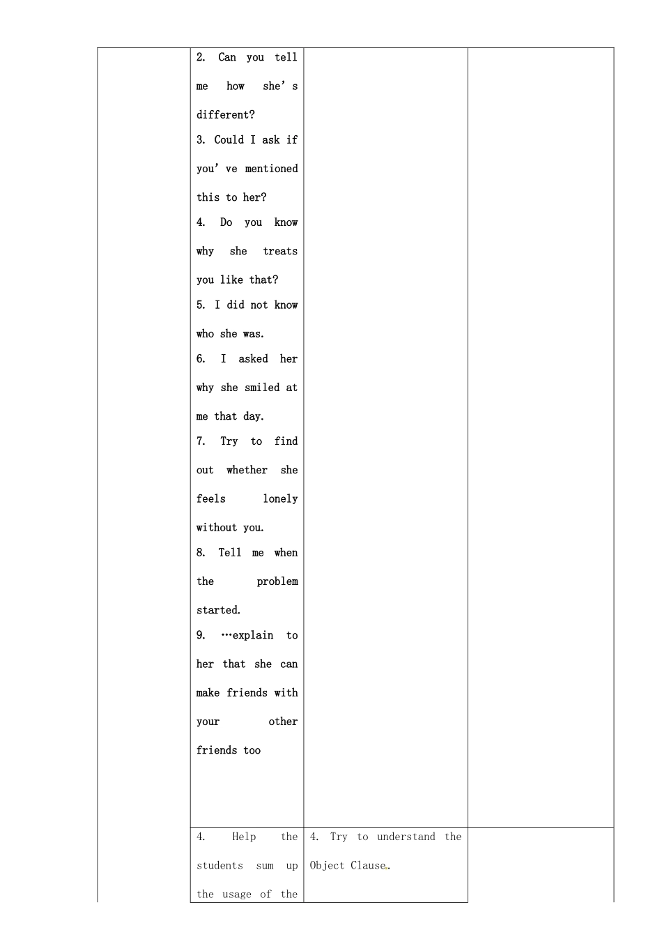 八年级英语下册 Module 9 Unit 3 Language in use教案 （新版）外研版-（新版）外研版初中八年级下册英语教案_第3页