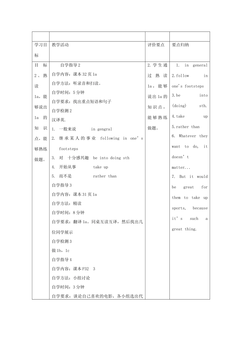 九年级英语下册 Unit 6 Entertainment and Friendship Topic 1 I would rather watch sports shows than those ones Section C教案 （新版）仁爱版-（新版）仁爱版初中九年级下册英语教案_第3页