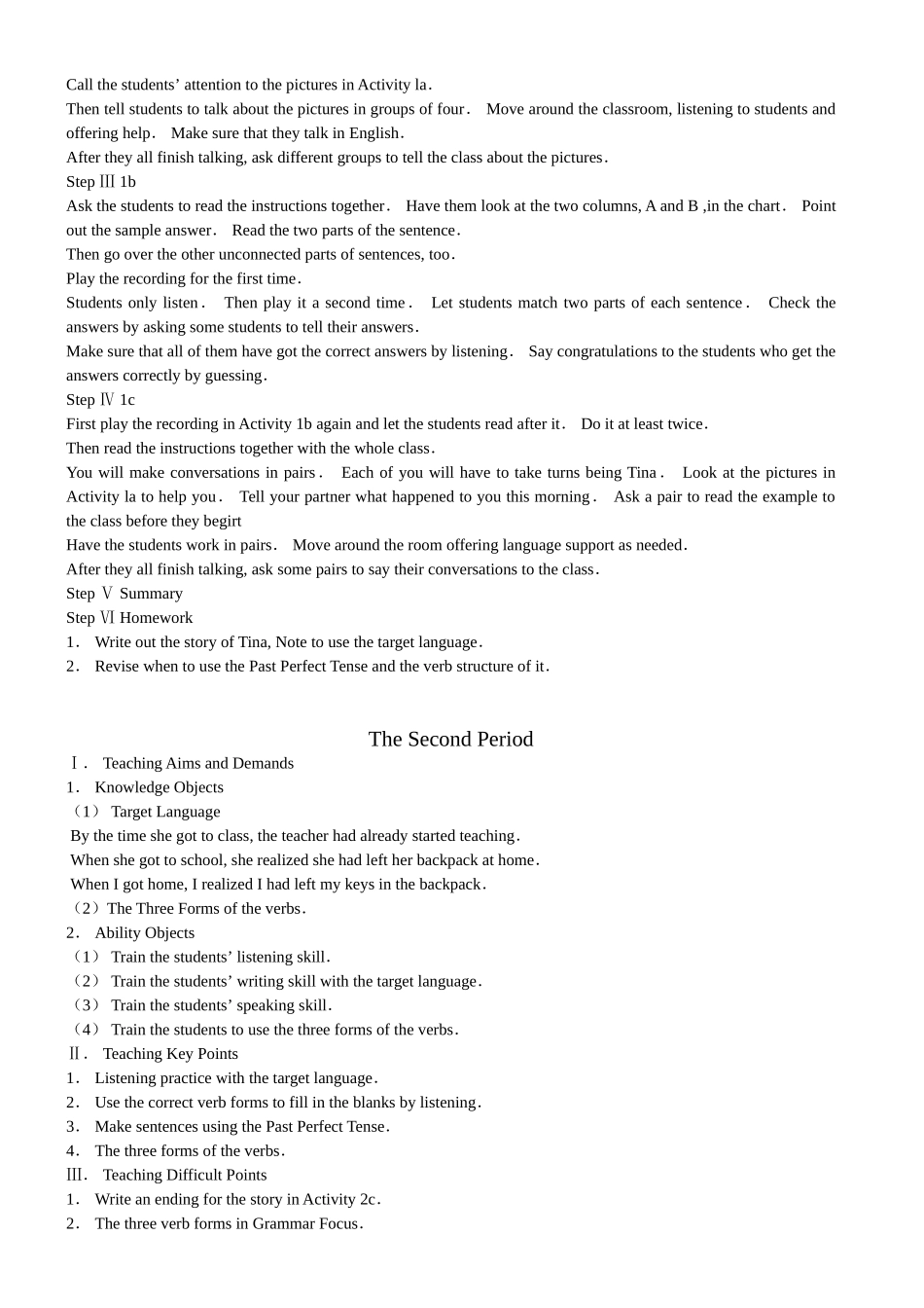 九年级英语Unit 10  By the time I got outside教案人教版_第2页